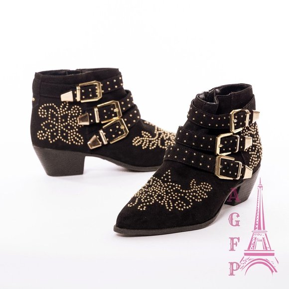 Topshop Shoes - TOPSHOP kowboy Chloe Dupes studded western booties